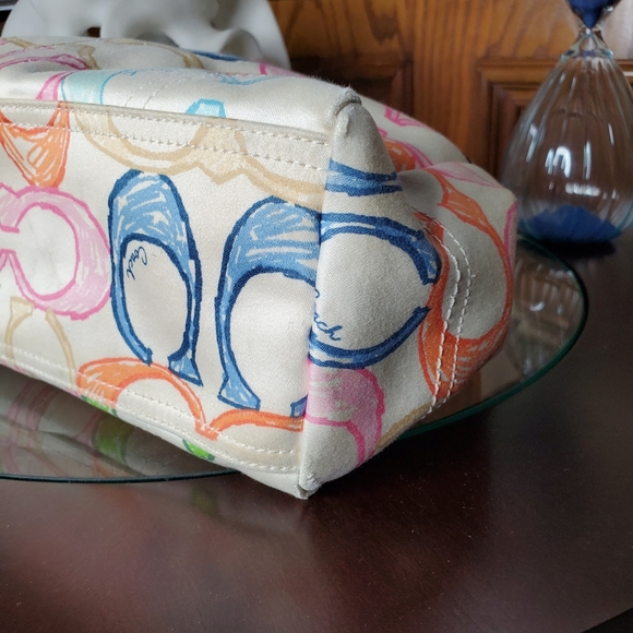 Coach Hamptons Weekend Signature Scribble tote - Picture 12 of 16